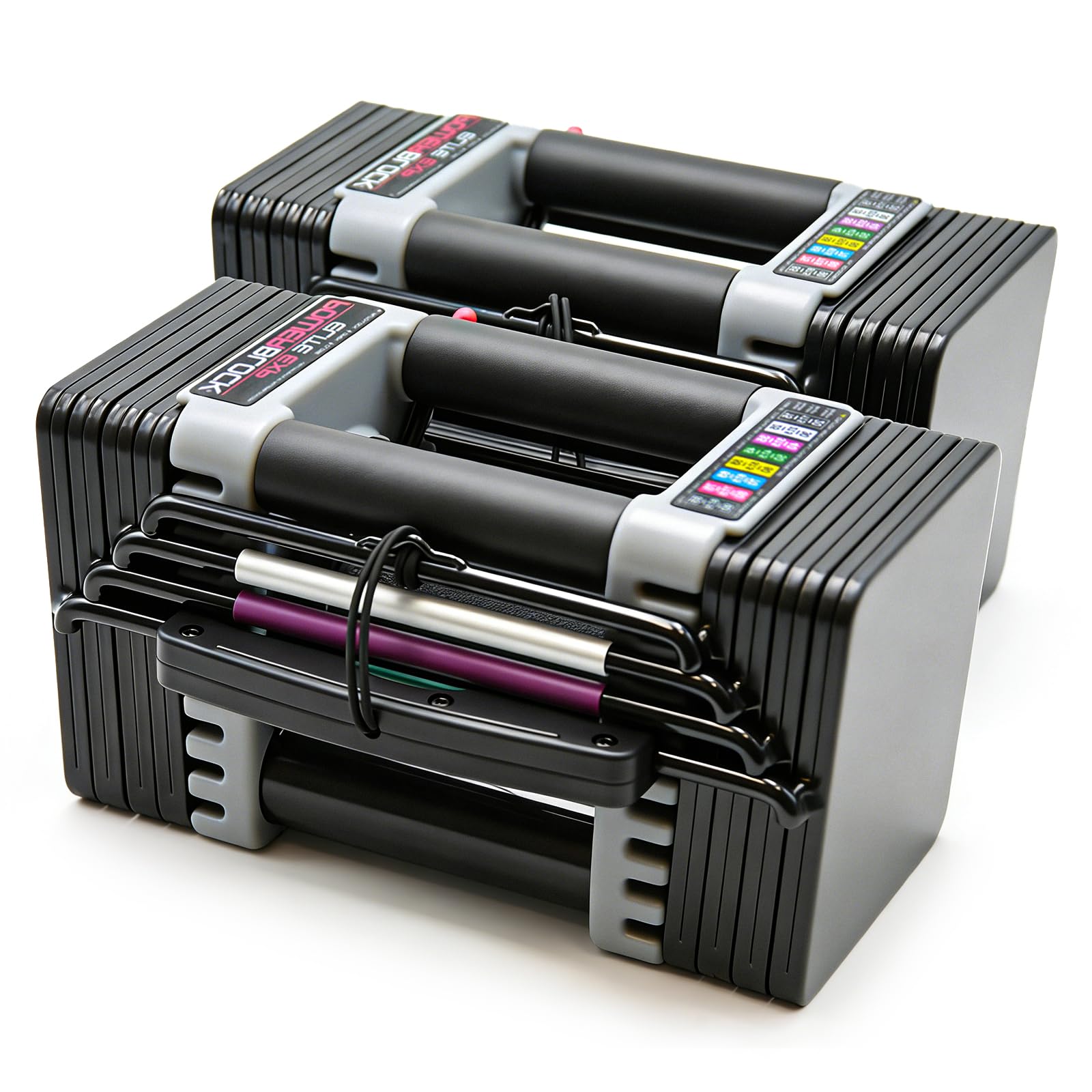 Amazon | POWERBLOCK 可変式ダンベル（アジャスタブルダンベル）｜23kg
